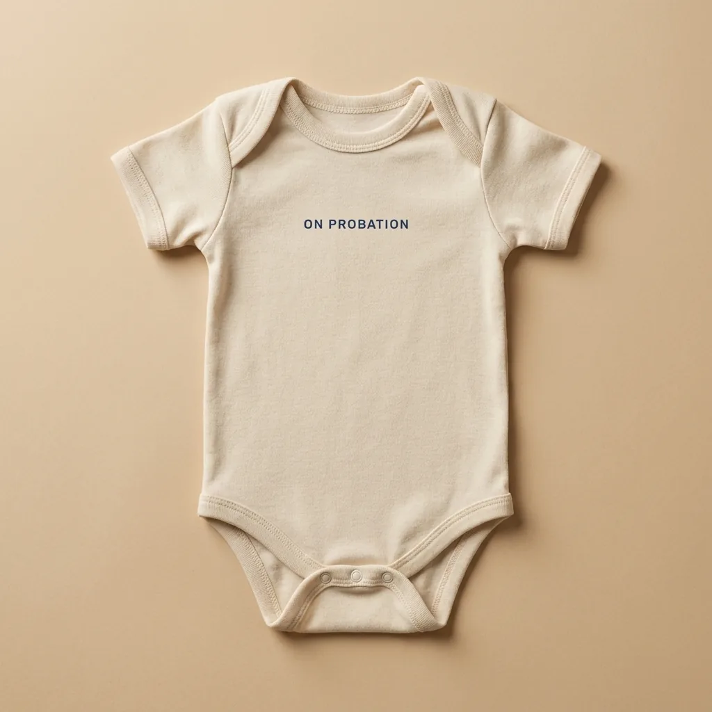 On Probation Baby Bodysuit