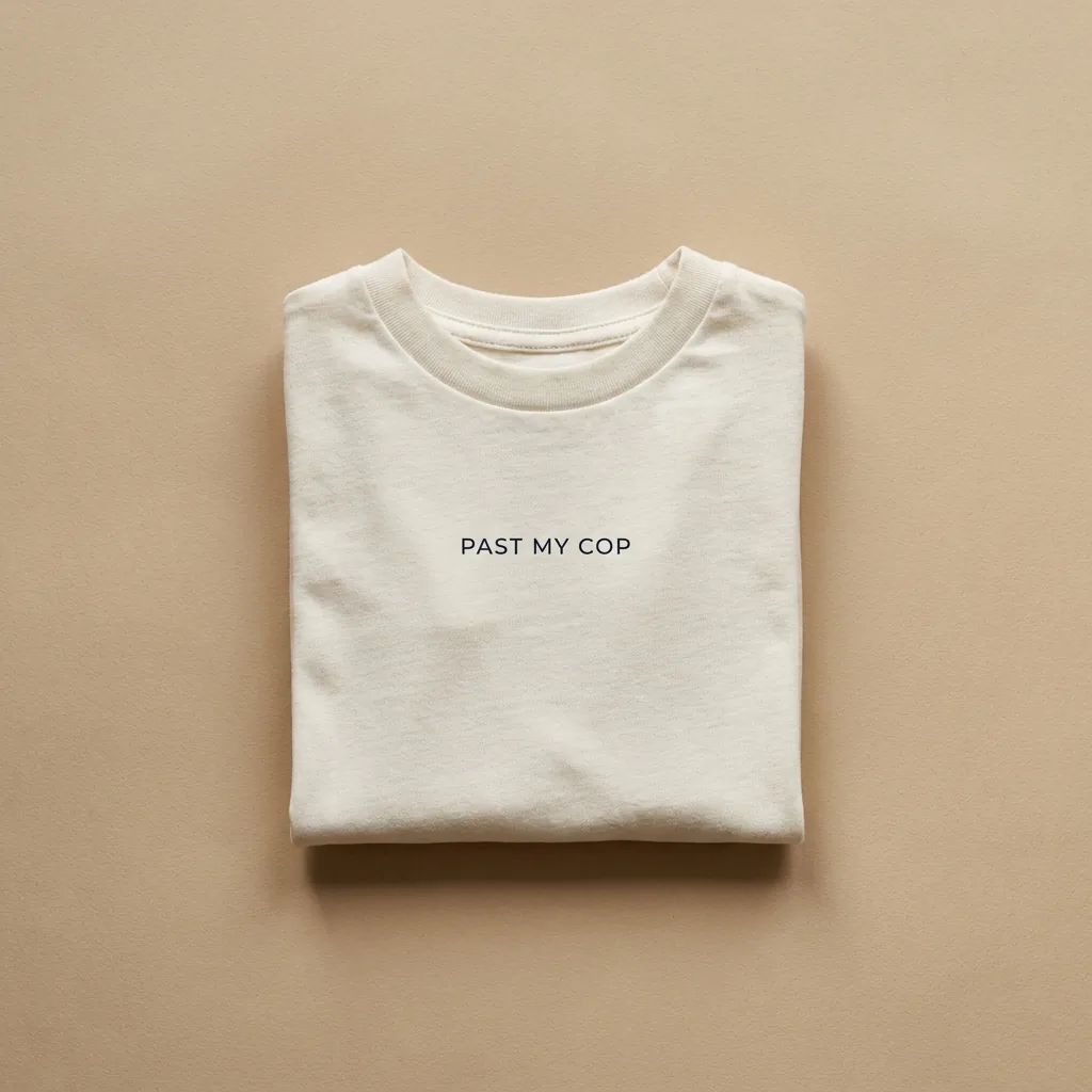 Past My COP Kids Tee