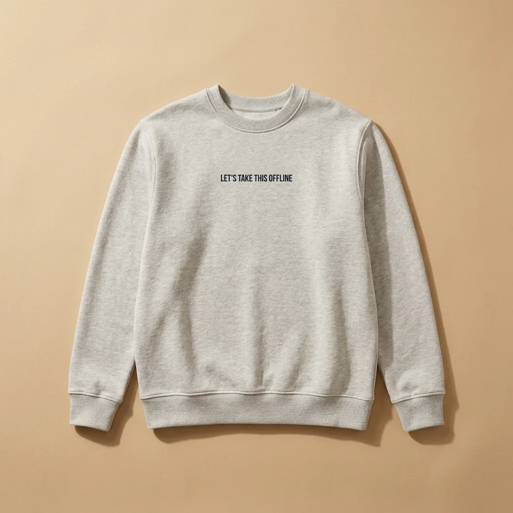 Let's Take This Offline Sweatshirt