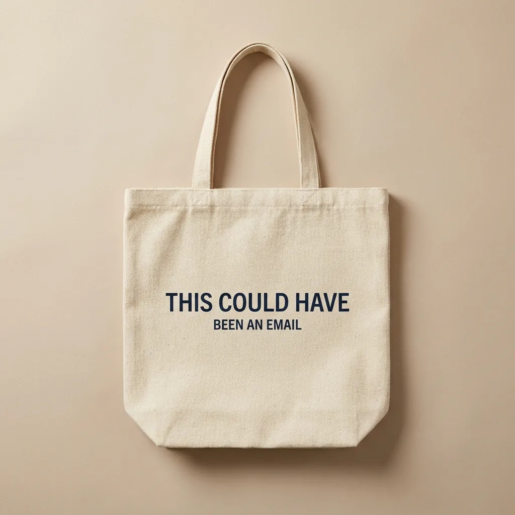 Could Have Been An Email Tote