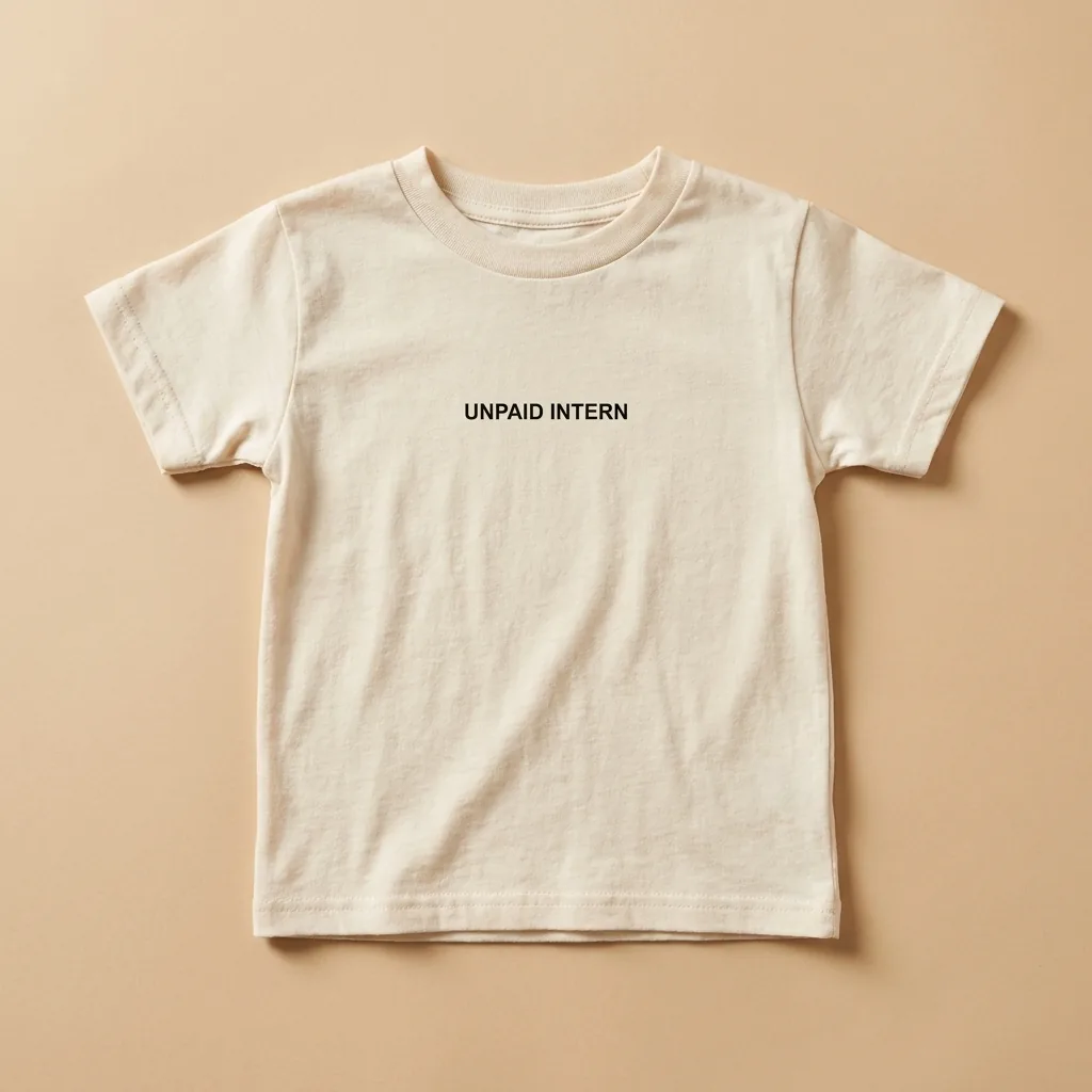 Unpaid Intern Kids Tee
